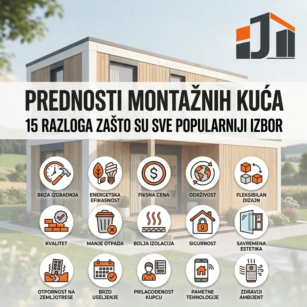 Prednosti montažnih kuća – moderna energetski efikasna porodična kuća