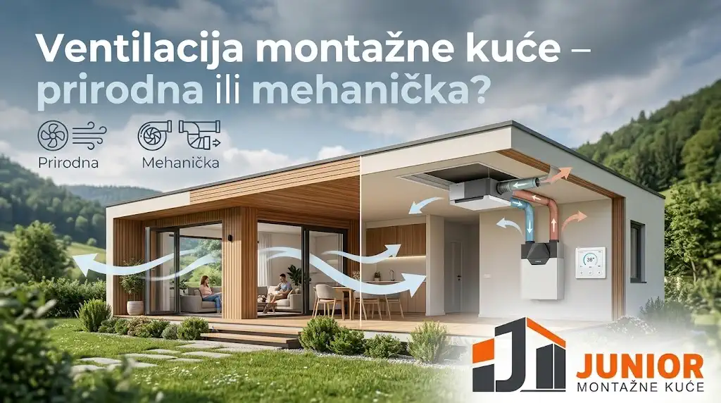 Ventilacija montažne kuće – svjež vazduh i energetska efikasnost